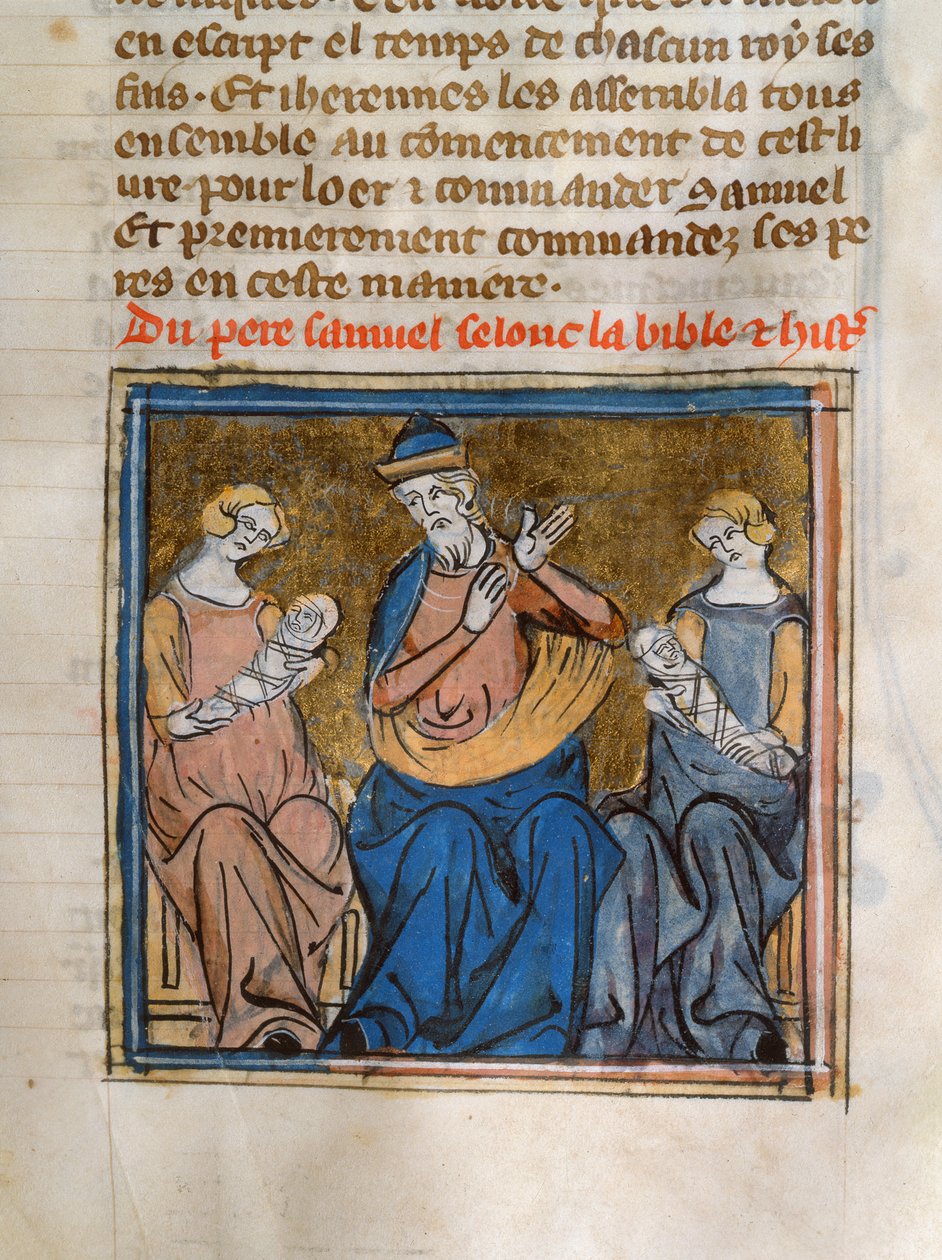 Ms 22 Samuel og sønnene hans Joel og Abija av French School