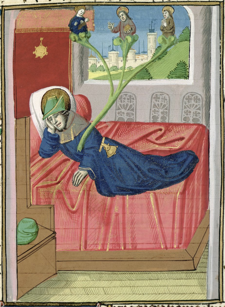 Ms H 7 fol.145r Isajs tre, fra Bibelen til Jean XXII av French School