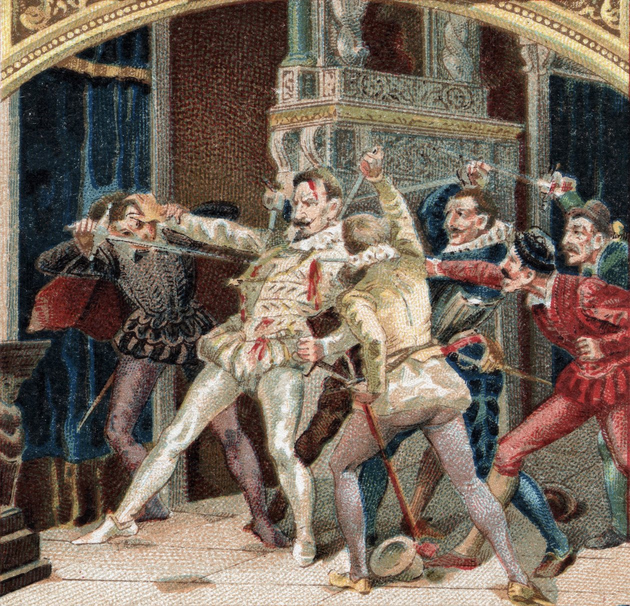Mordet på hertugen av Guise (Henry I av Lorraine, kjent som Balafre av French School