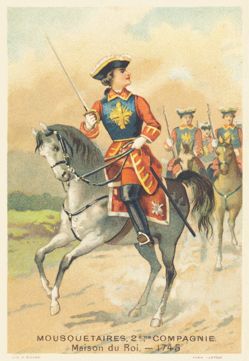 Musketerer, 2nd Company, King