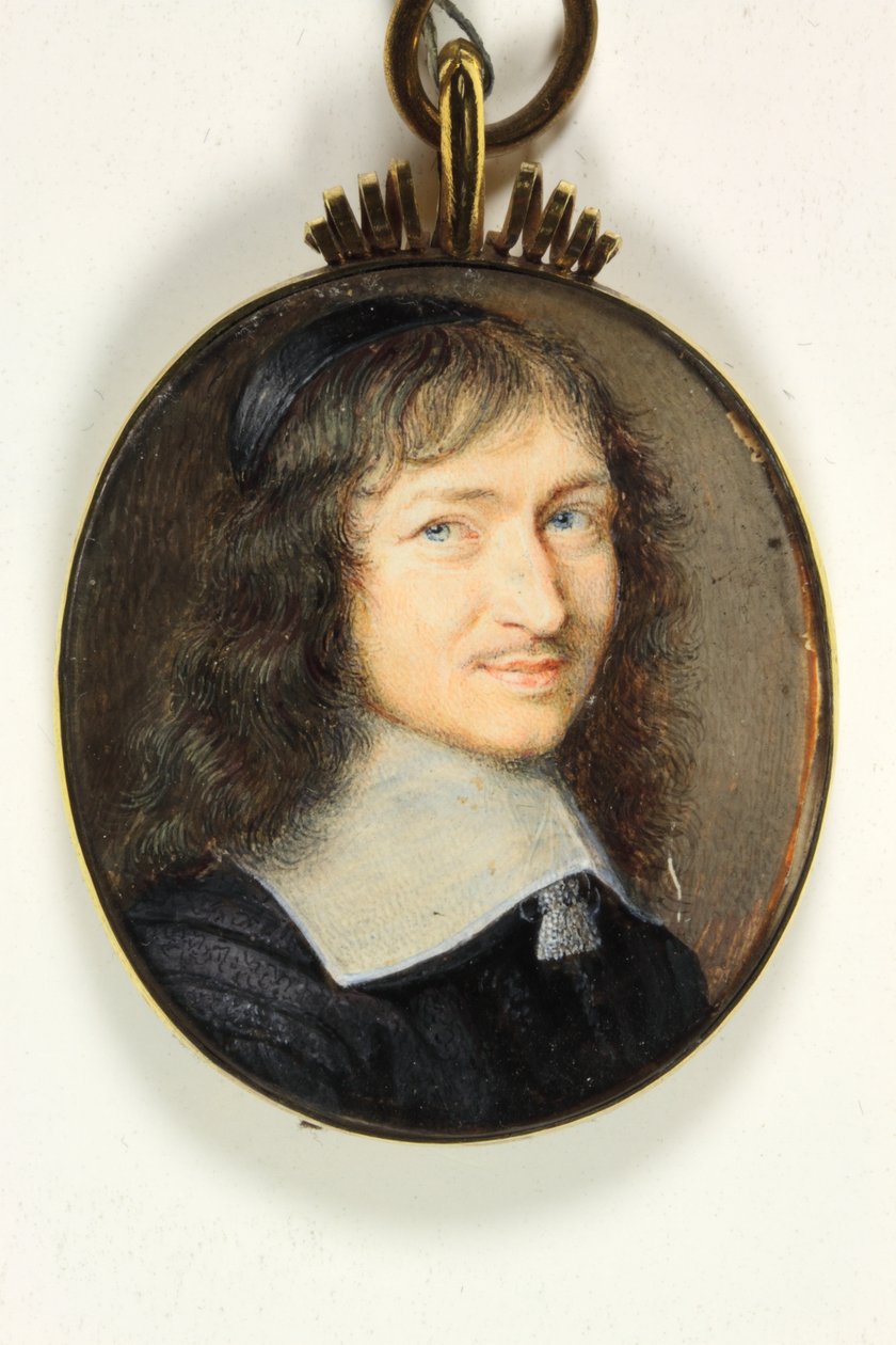 Nicolas Fouquet, Viscount of Melun og Vaux, Marquis of Belle-Isle (emalje) av French School