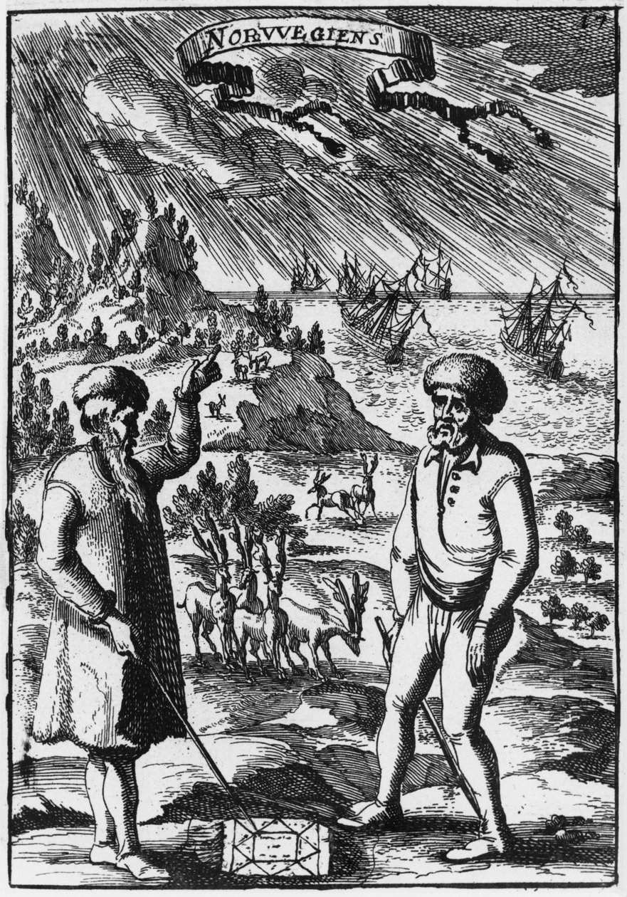Norwegians, illustrasjon fra Description de l