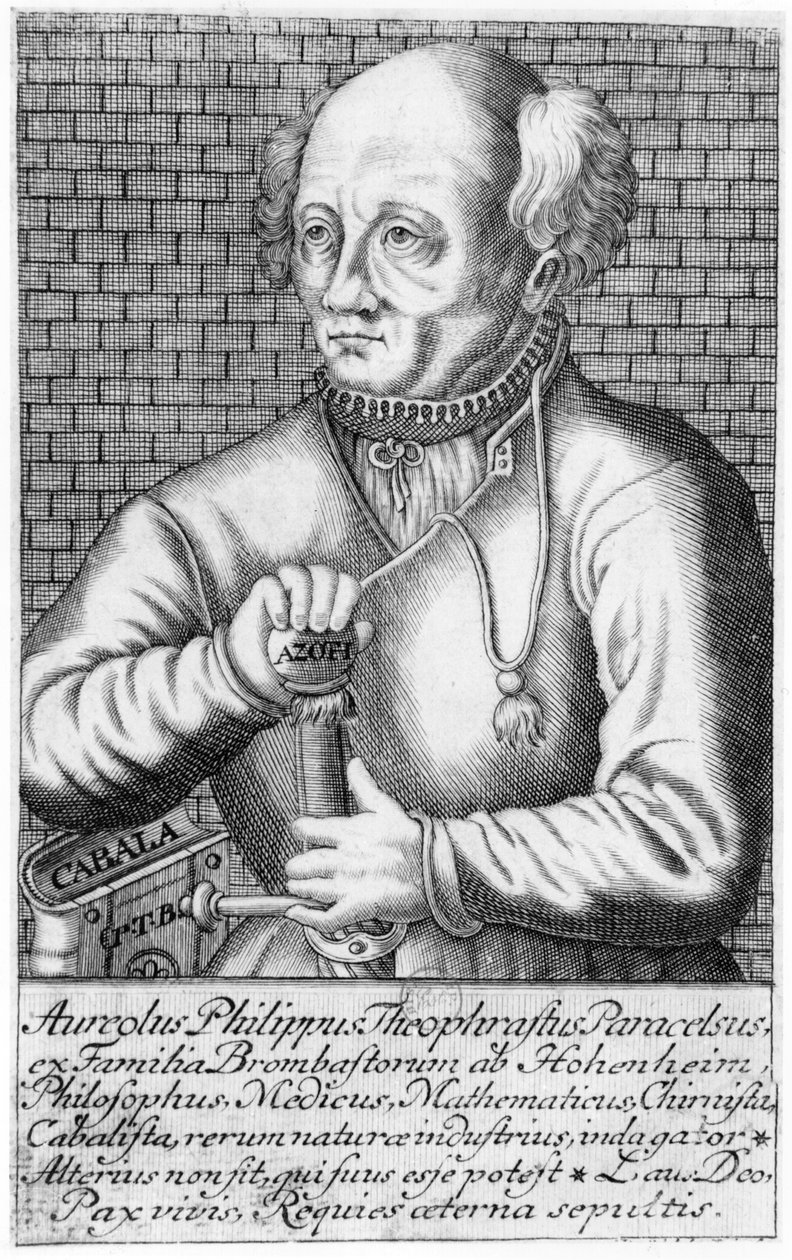 Paracelse (1493–1541) av French School