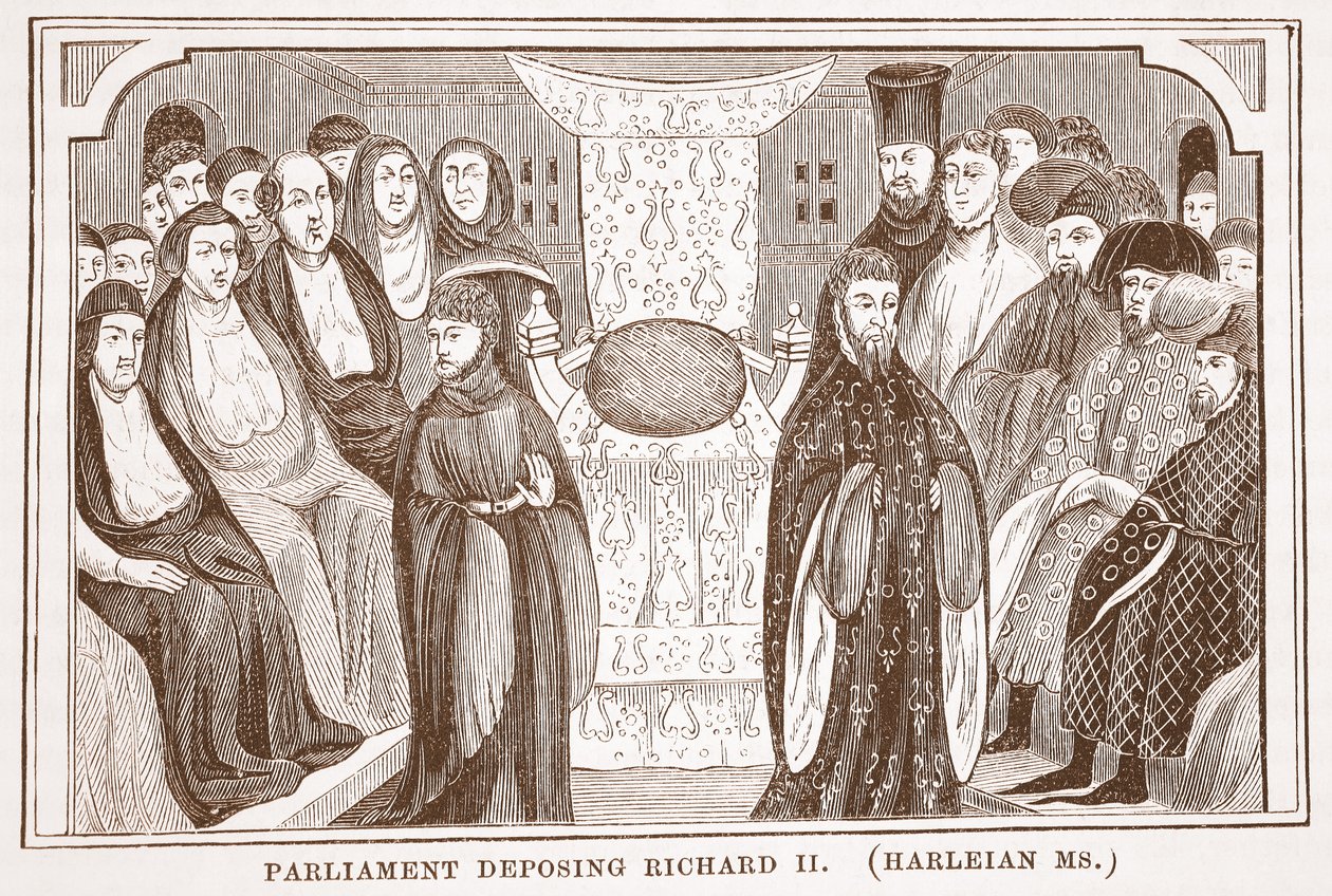Parlamentet avsatte Richard II av French School