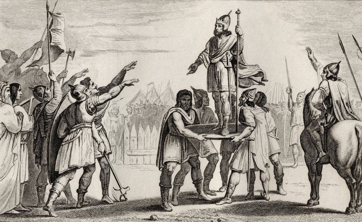 Pharamond, legendarisk konge av Frankrike, fra 