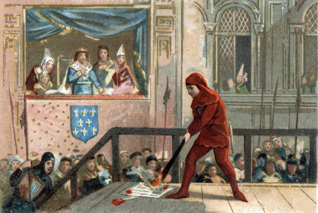 Philip IV, known as Le Bel av French School