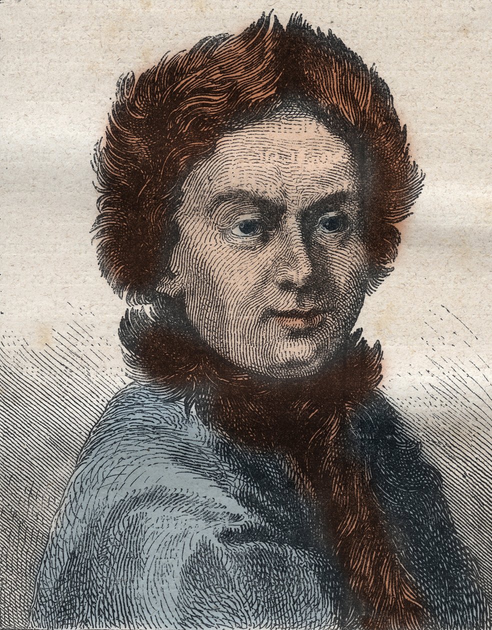 Pierre Louis Moreau de Maupertuis, astronom (1698 - 1759) - illustrasjon hentet fra "The Grands Mariners of the 18th century"" av French School