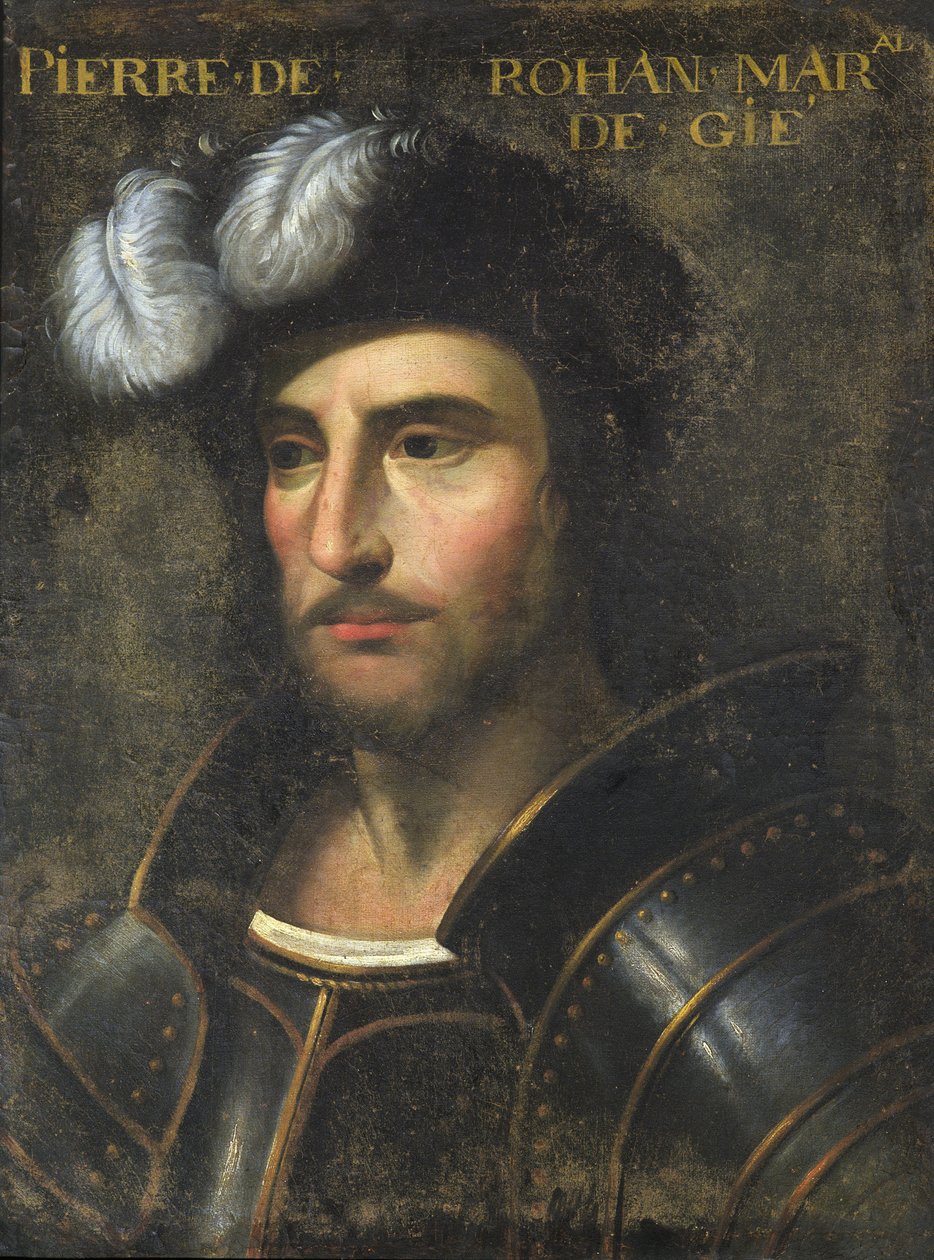 Pierre de Rohan (1451-1513) Herre av Gie av French School