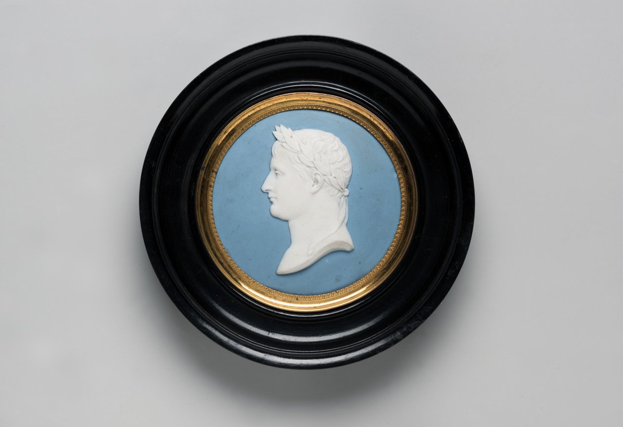 Plakett, ca. 1790 (hardt porselen) av French School