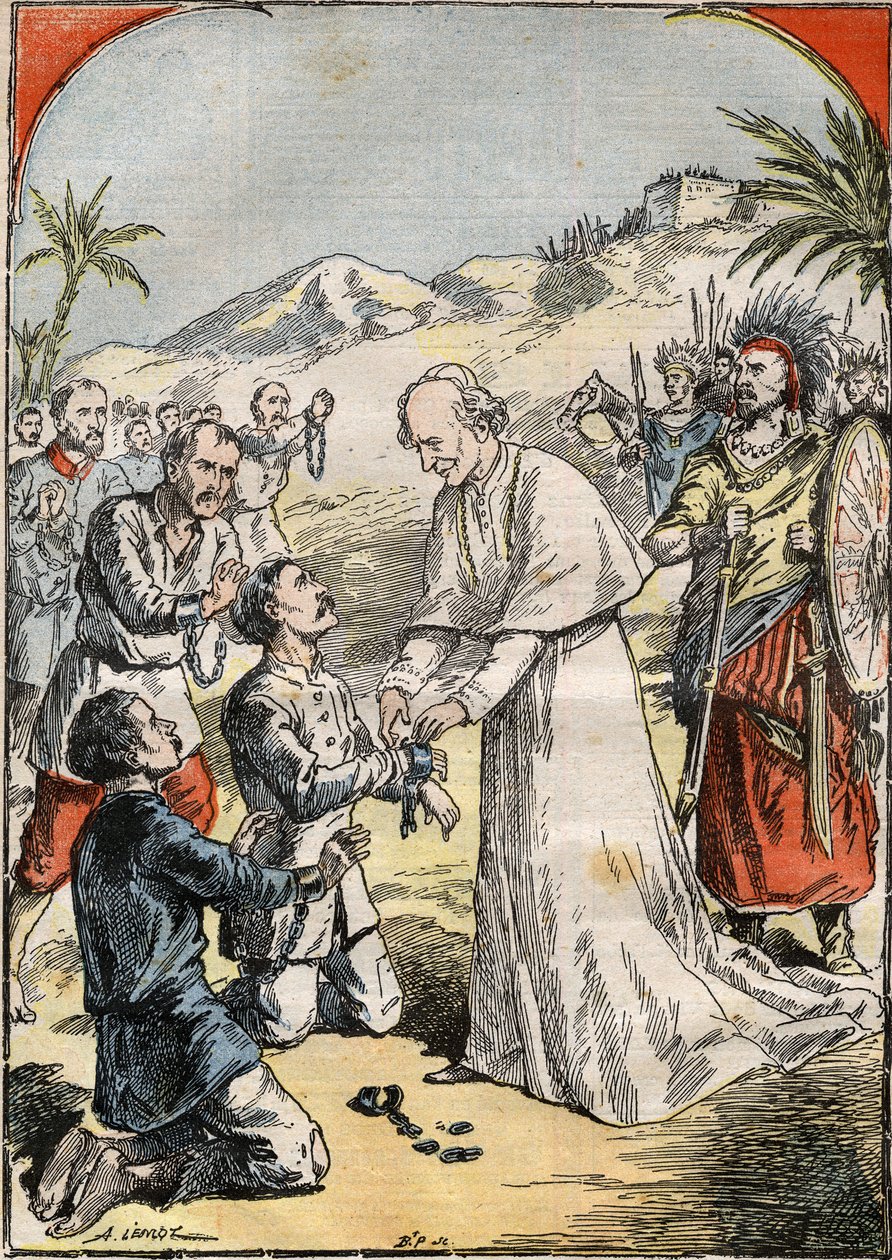 Pave Leo XIII (Leo XIII, Gioacchino Pecci av French School