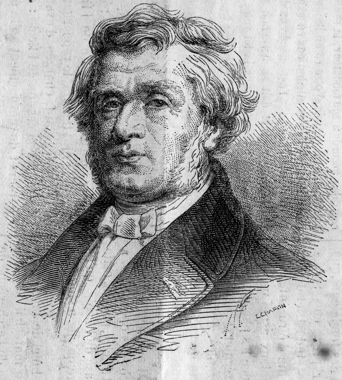 Portrait de Alphonse Lavallee (1791-?), homme d