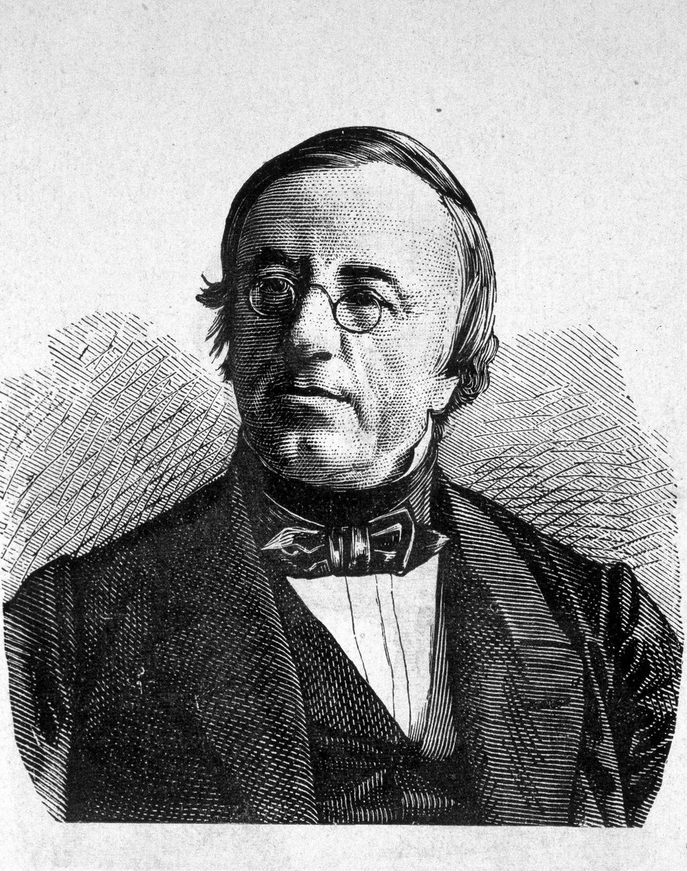 Portrett av A. de la Rive (1801 - 1873), sveitsisk fysiker - i "" Album de la Science; berømte vitenskapsmenn; Store funn""" 1896. av French School
