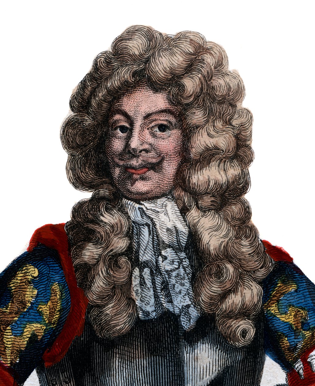 Portrett av Abraham Duquesne (1610-1688), fransk markis og sjøoffiser. av French School