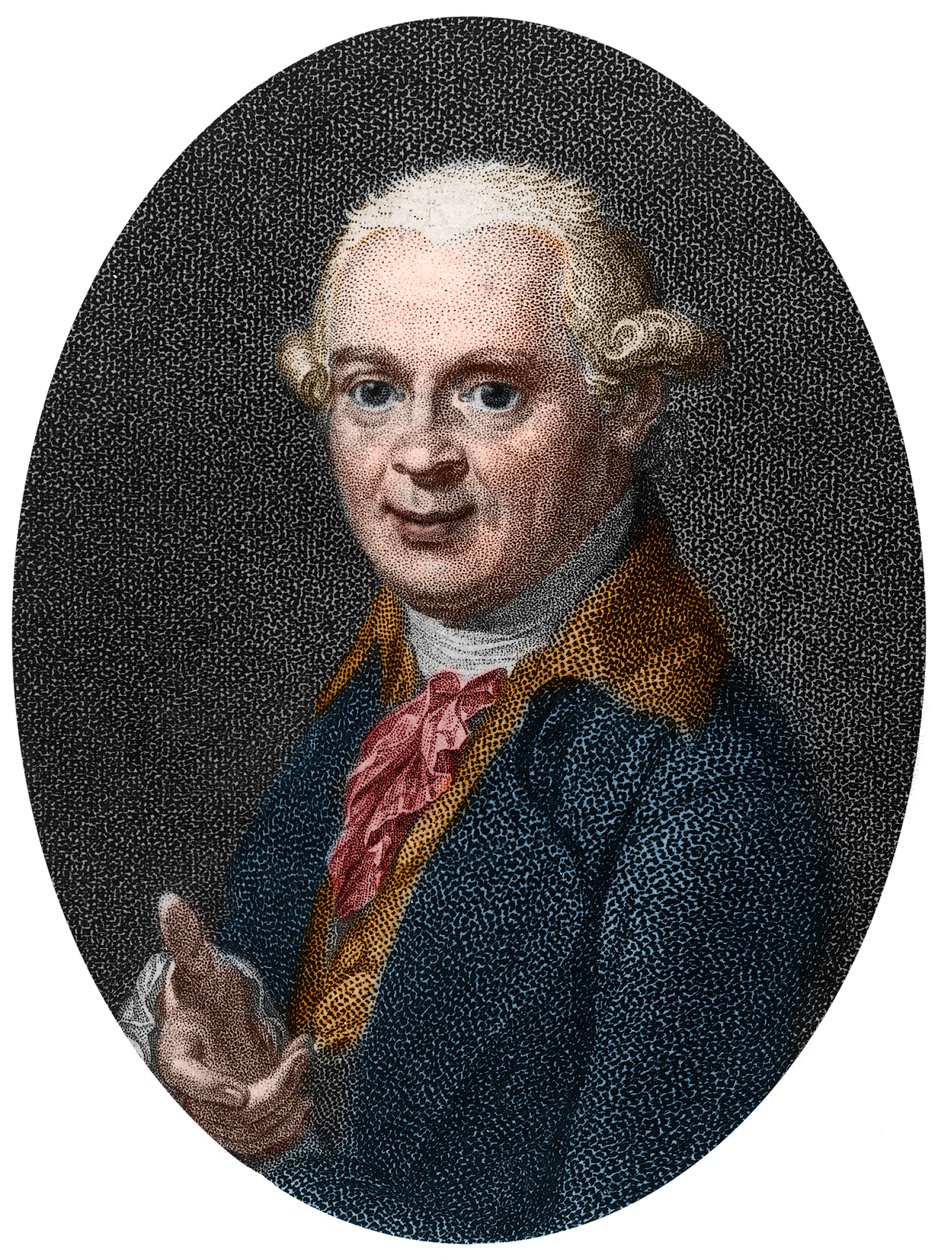 Portrett av Abraham Gottlob Werner (1750-1817), tysk geolog av French School