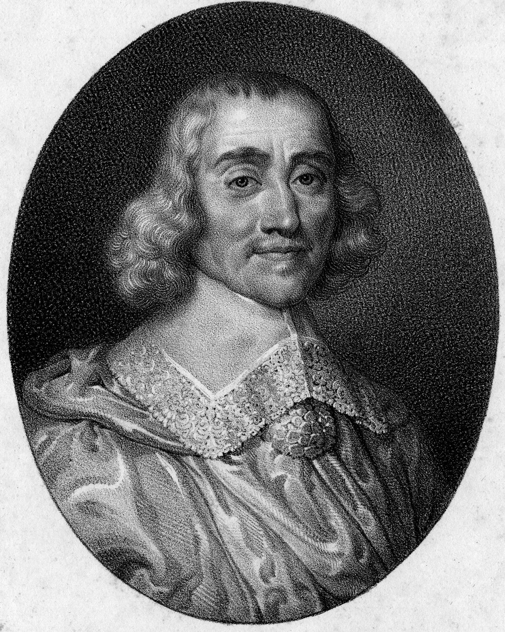 Portrett av Abraham de Fabert (1599-1662), marskalk av Frankrike. av French School