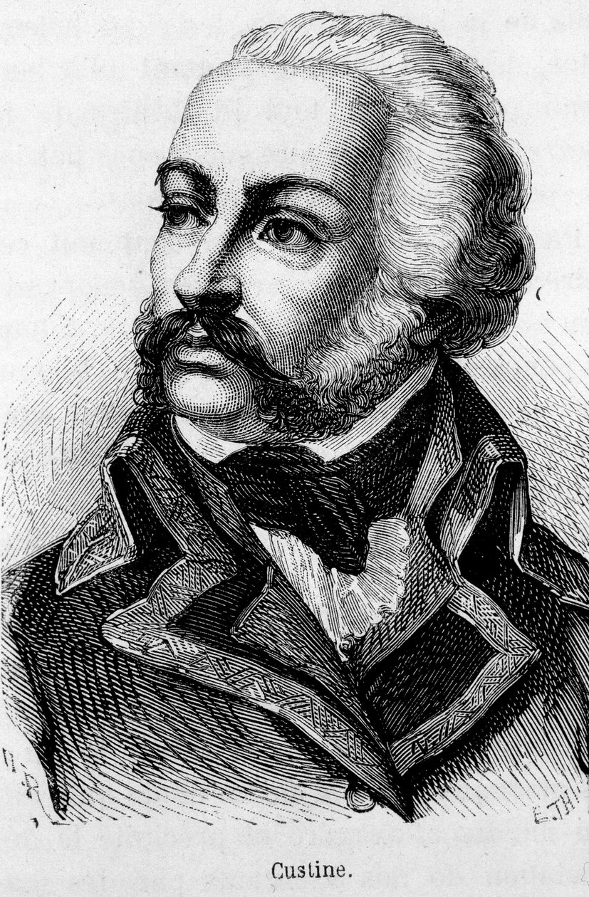 Portrett av Adam Philippe, Comte de Custine (1740 - 1793), general francias - i "" L