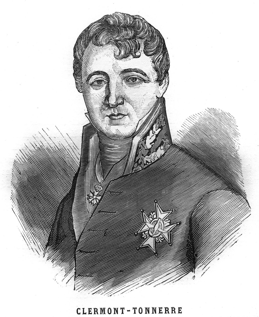 Portrait of Aime Marie Gaspard de Clermont-Tonnerre (Clermont Tonnerre av French School