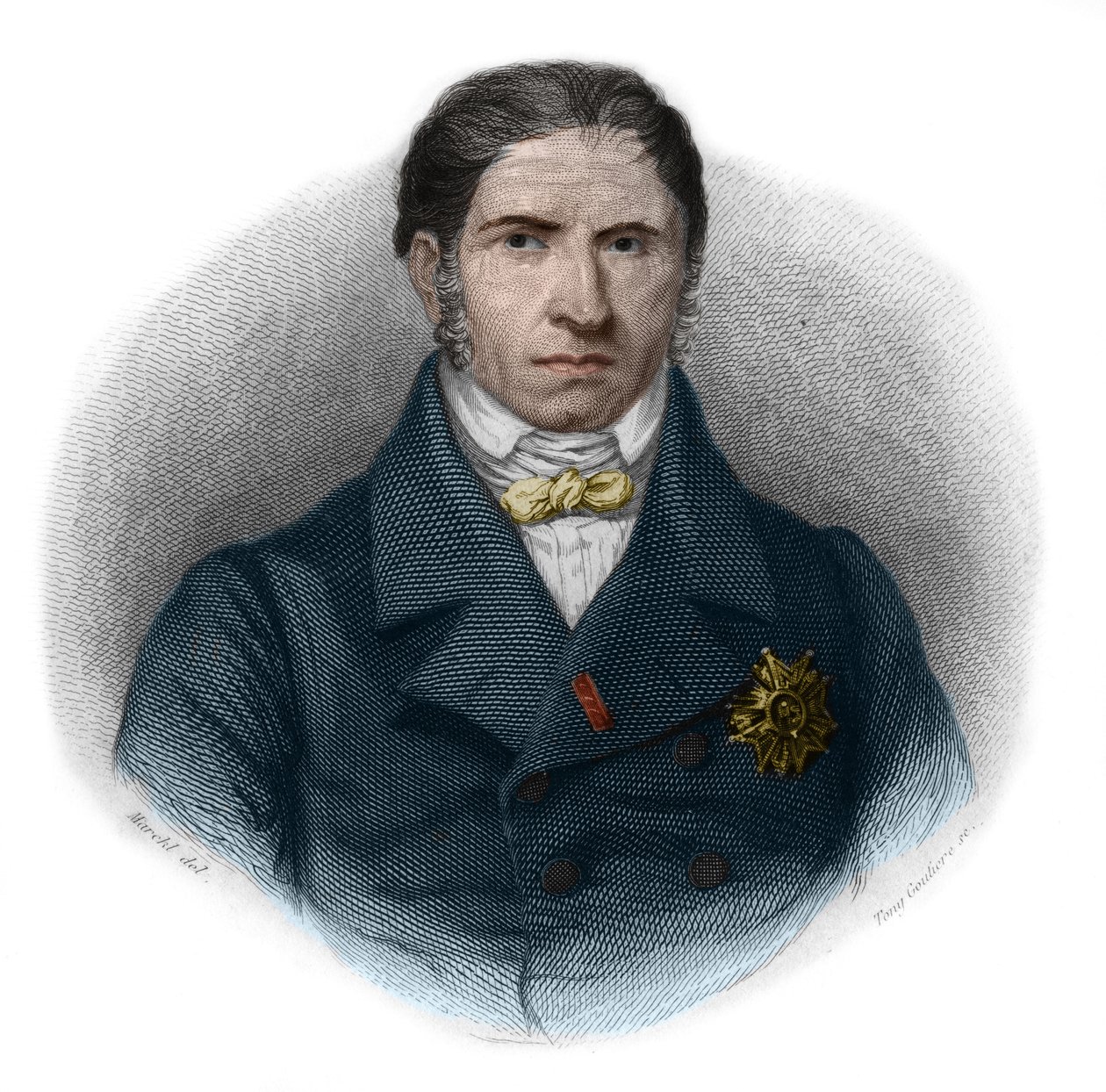 Portrait of Andre Marie Jean Jacques (Jean-Jacques) Dupin (1783-1865) (called Dupin the Elder (Dupin aine), French advocate and politician. Private collection. av French School