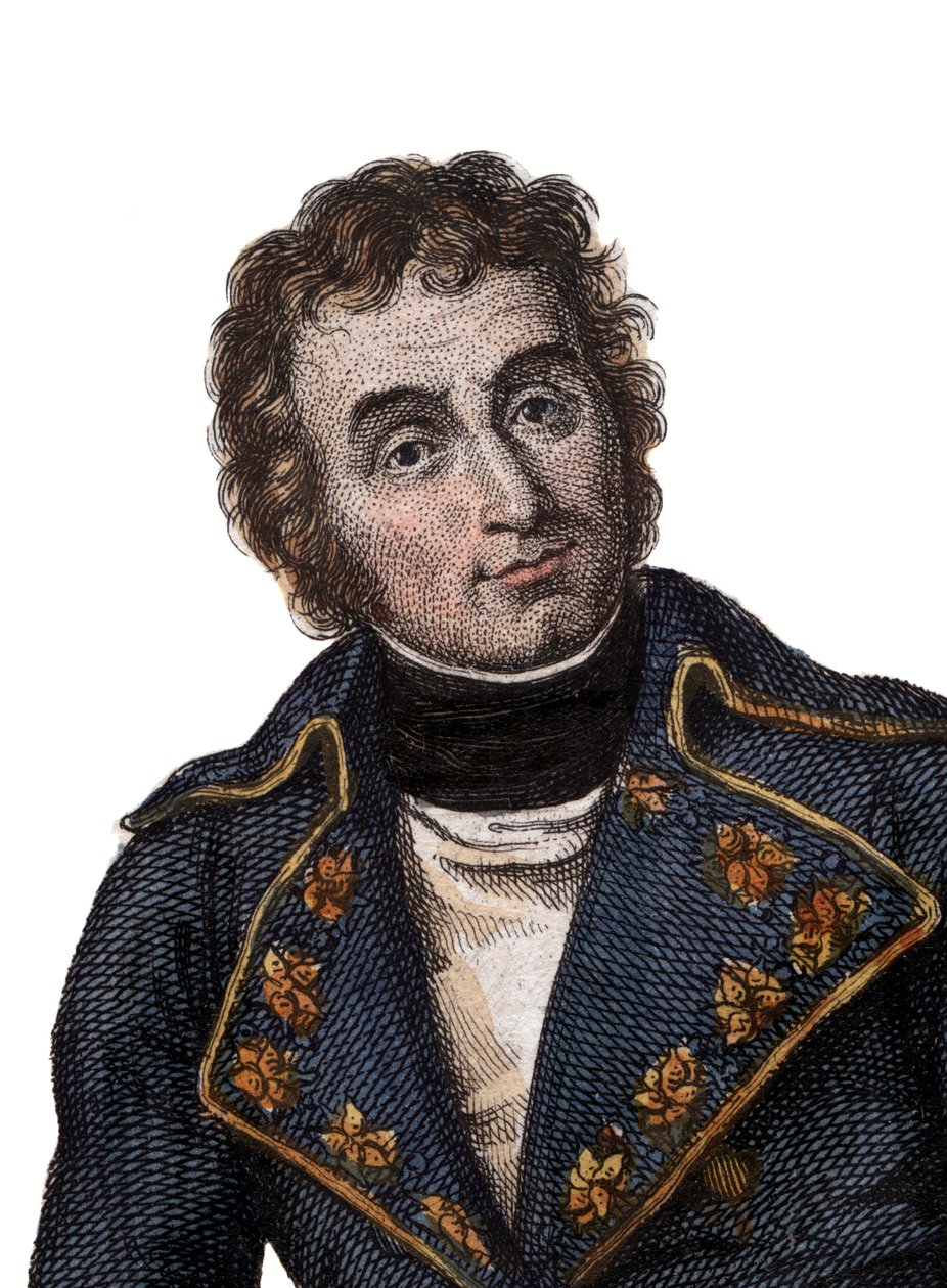 Portrett av Andre Massena (1758-1817), 1. hertug de Rivoli, 1. prins dEssling, fransk militærsjef. av French School
