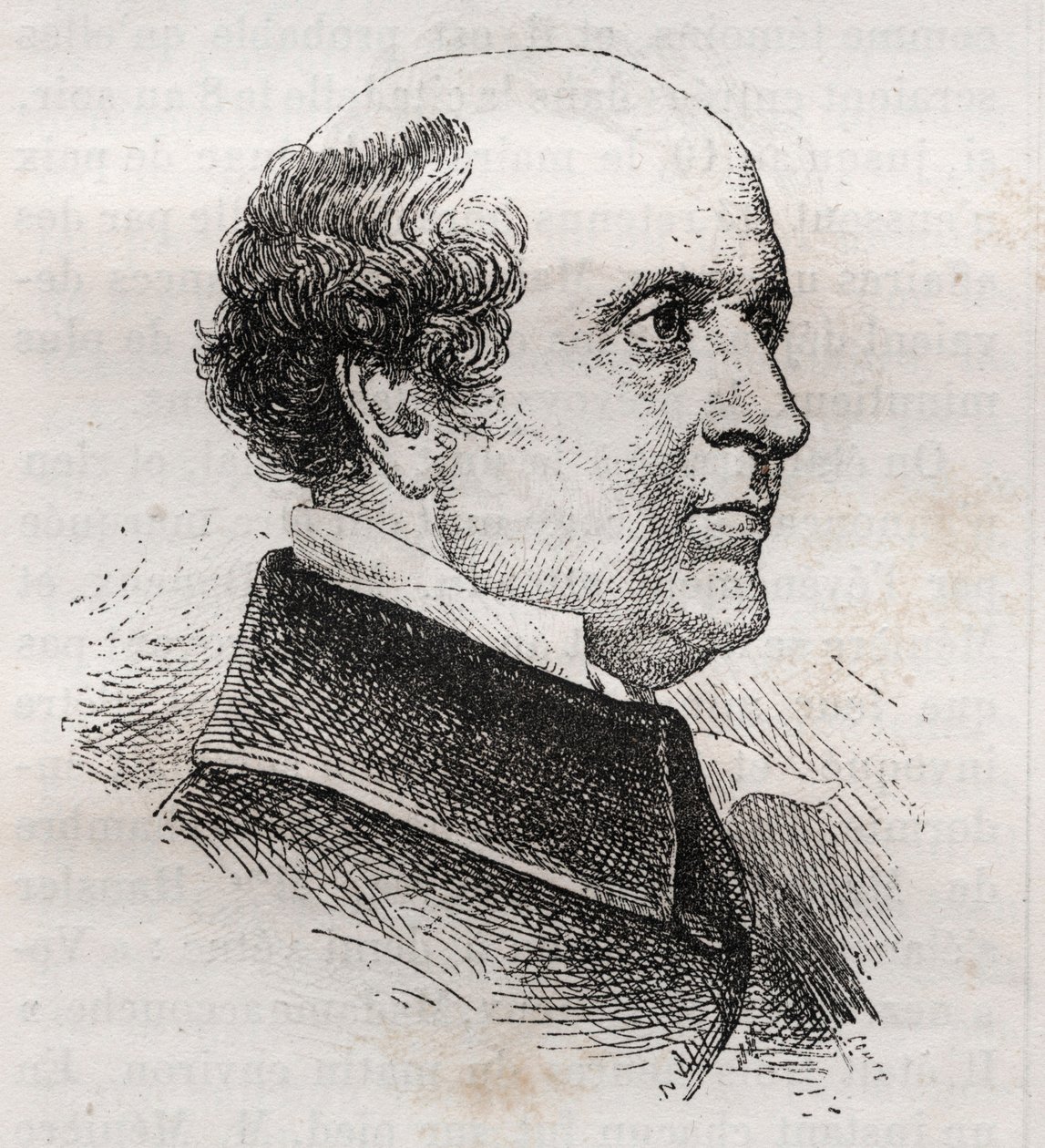 Portrait of Antoine Dubois - English surgeon 1756-1837 av French School