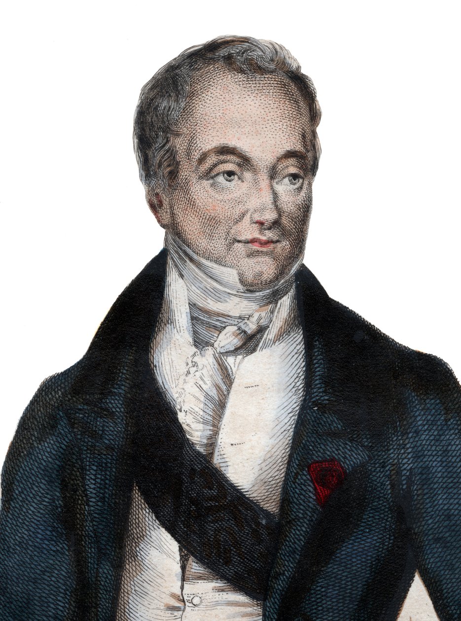 Portrett av baron Guillaume Dupuytren (1777-1835), fransk anatom og militærkirurg. av French School