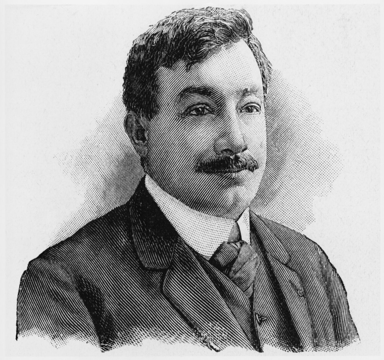Portrett av Benjamin Rabier, tidlig på 1900-tallet av French School