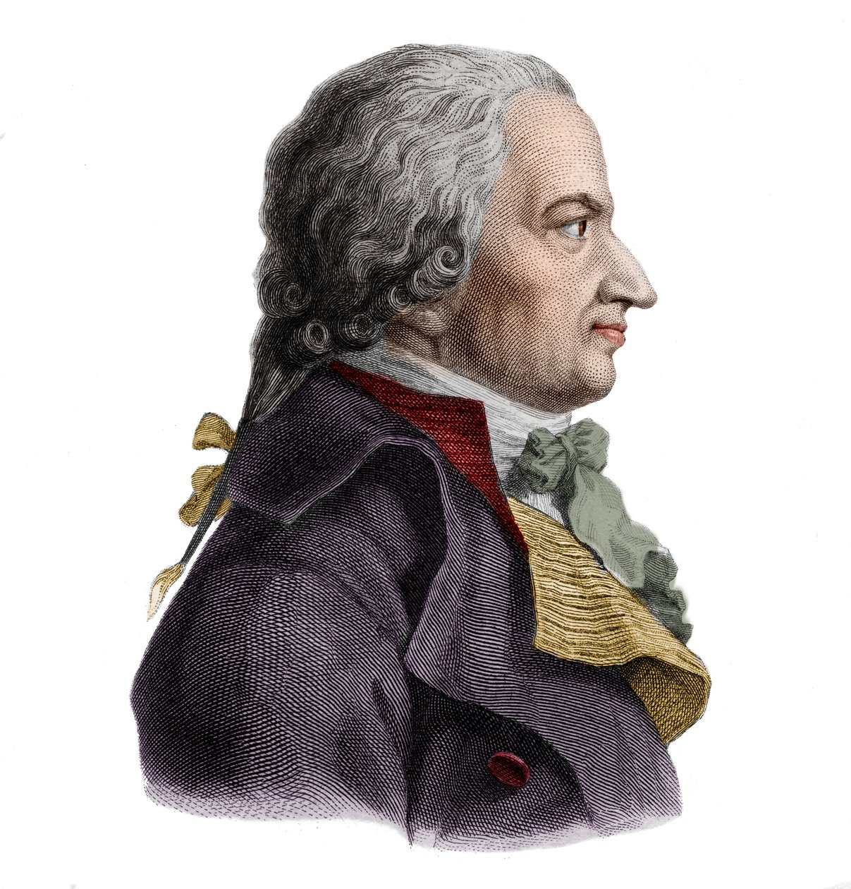 Portrett av Bernt Anker (1746-1805) norsk skipsreder. av French School
