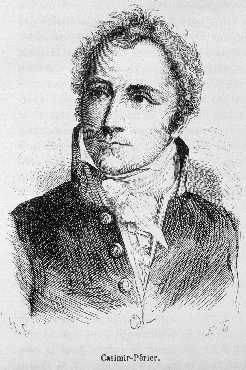Portrait of Casimir Périer (1811 - 1876) - in “” L