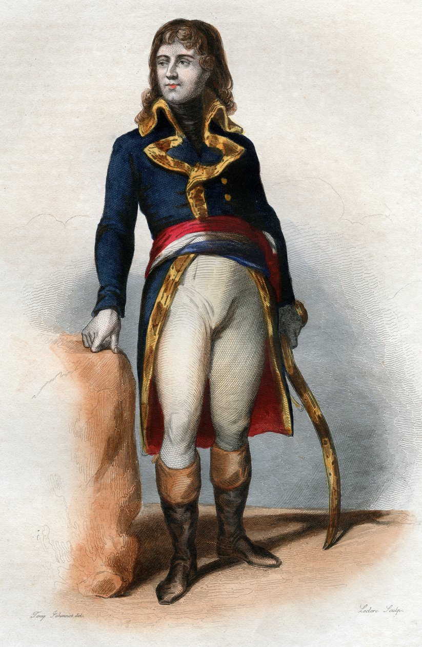 Portrett av Charles Antoine Desaix de Veygoux (1768-1800), fransk general. av French School