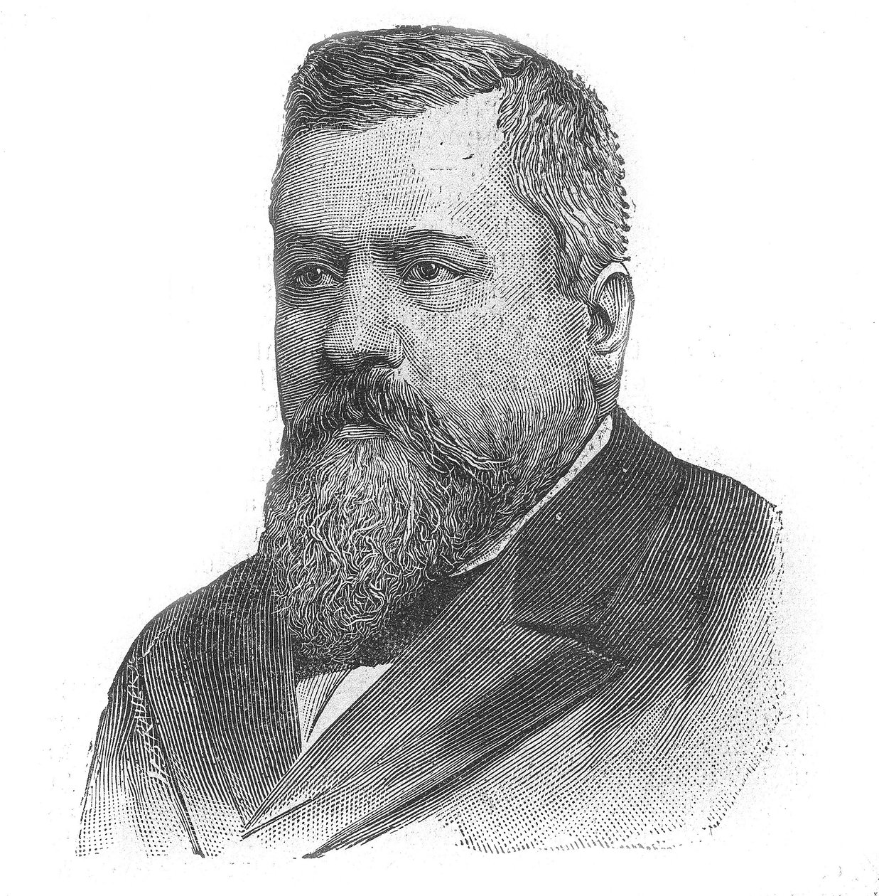 Portrait of Charles Dupuy (1851-1923), French politician, in " Le Petit Parisien”” av French School
