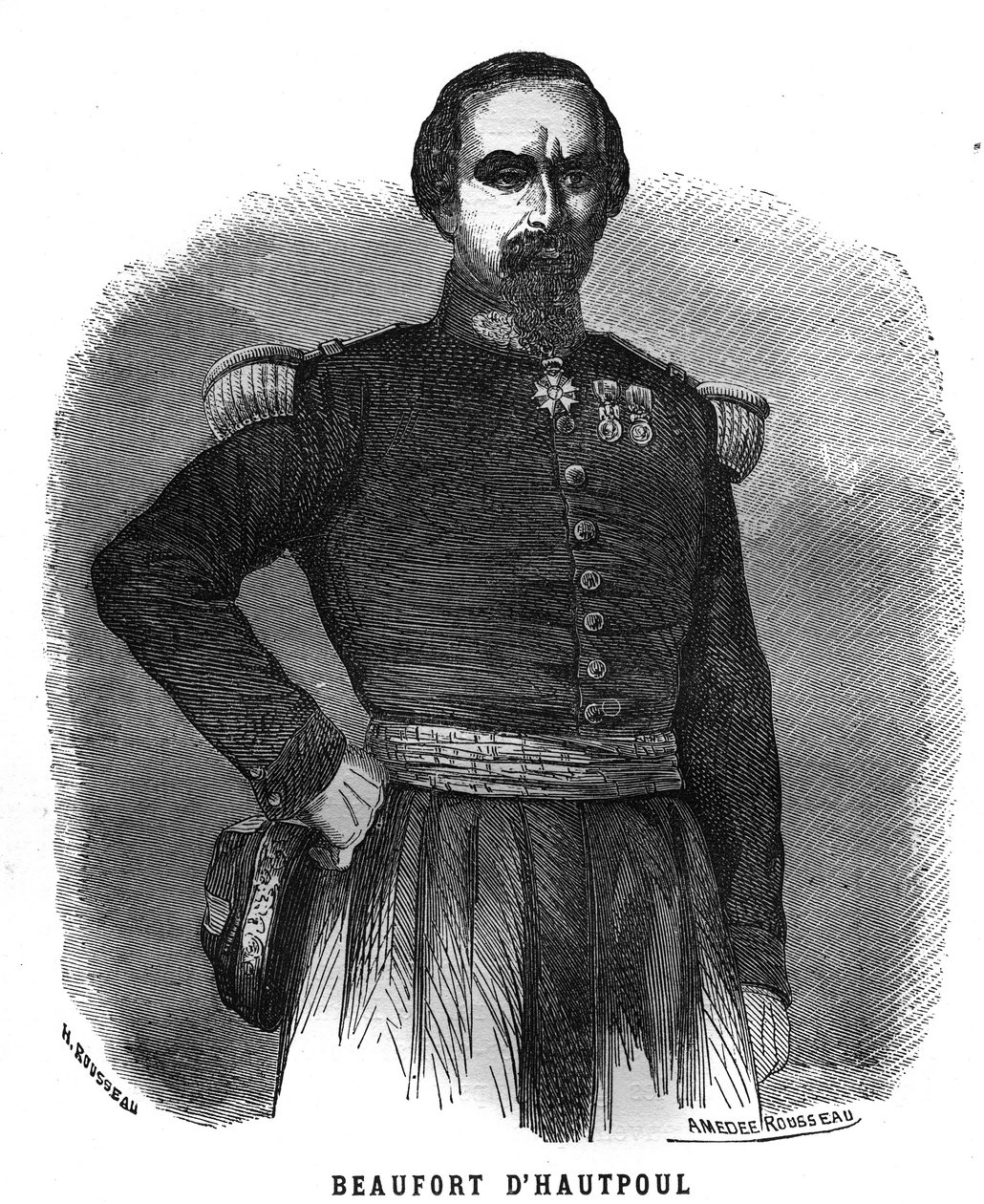 Portrett av Charles Marie Napoleon de Beaufort d