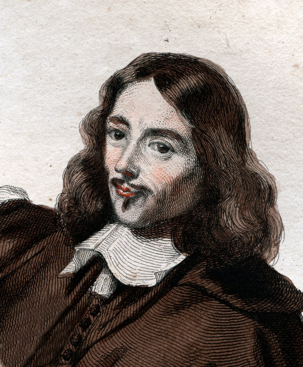 Portrett av Claude Perrault (1613-1688), fransk arkitekt, lege og anatom. av French School