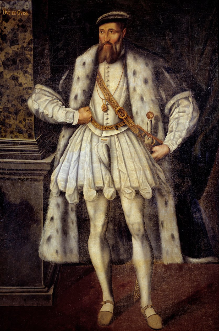 Portrett av Claude de Lorraine, hertugen av Guise av French School