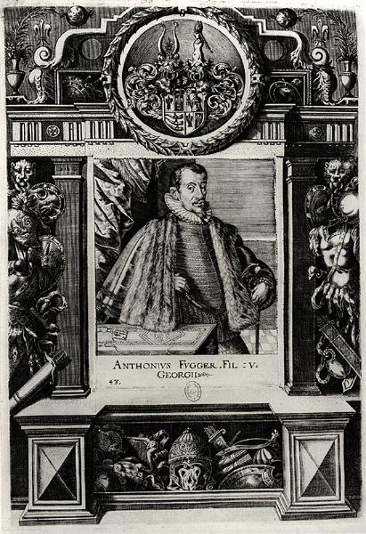 Portrett av grev Anton Fugger (1493-1535) av French School