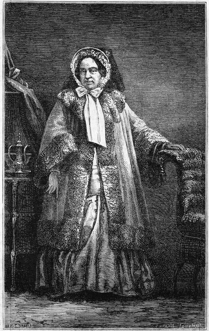 Portrait of Countess Dash (Anne Gabrielle de Cisternes de Cutiras, Viscount of Poilloue de Saint Mars av French School