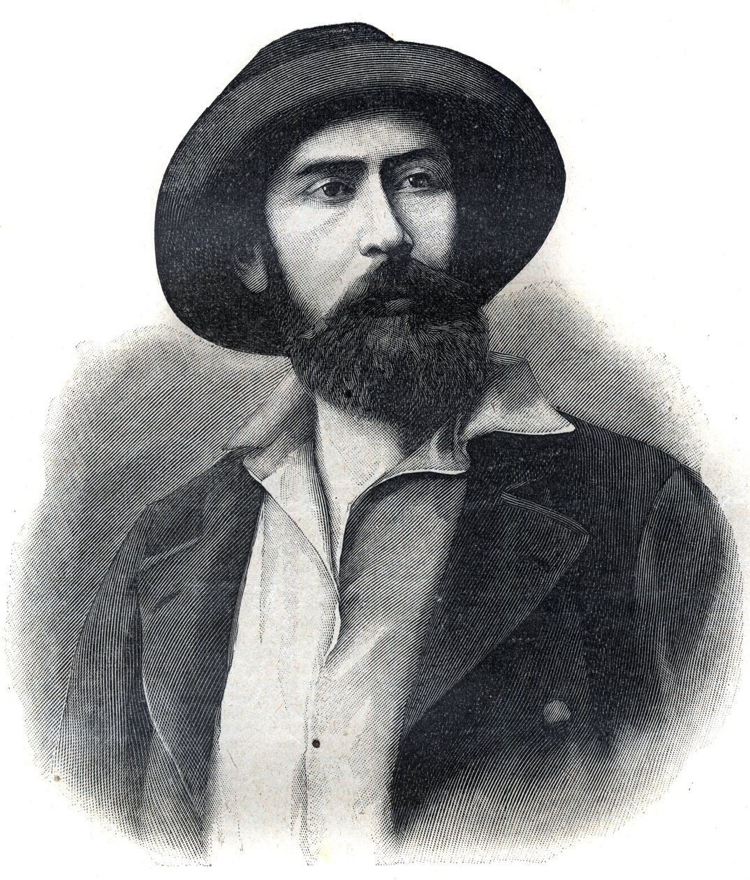 Portrait of Doctor Noel Eugene Ballay (1847-1902), French explorer and colonial administrator, the second governor general of French West Africa (AOF or A.O.F.) Engraving 1902. Private collection. av French School