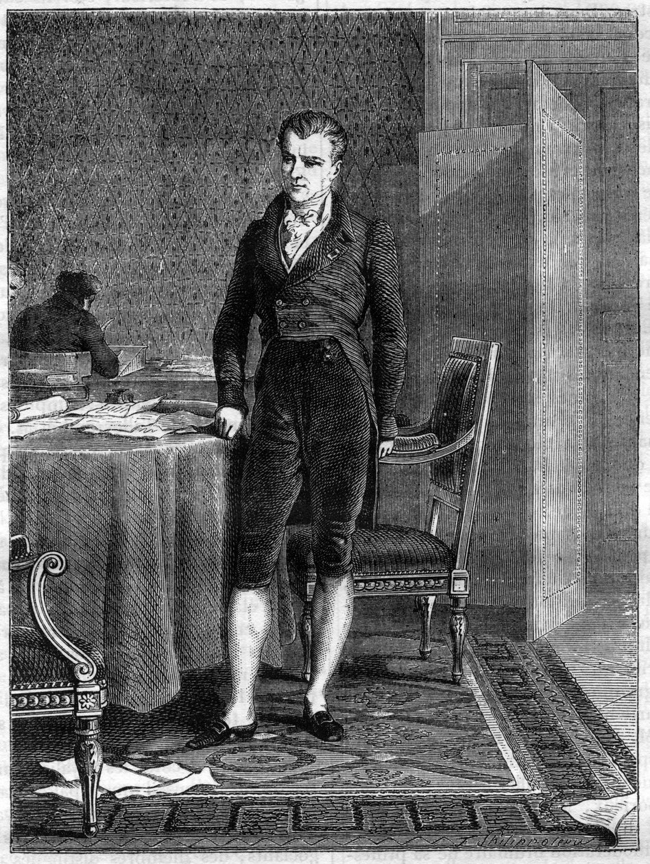 Portrett av EMMERICH JOSEPH, hertug av DALBERG Fransk-tysk statsmann (1773-1833) - Portrett av Emmerich Joseph hertug av Dalberg (1773-1833) tysk diplomat og fransk politiker - i "Histoire de l