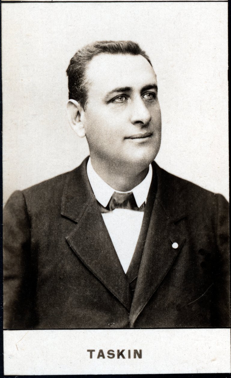 Portrett av Emile Alexandre Taskin (1853-1897), fransk operabaryton av French School