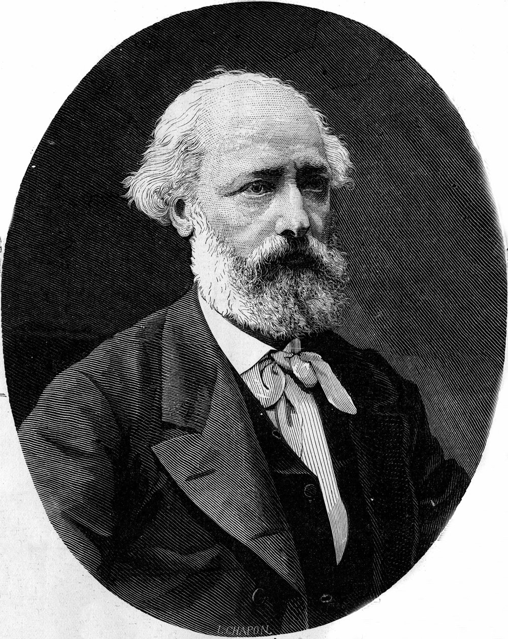 Portrait of Eugene Viollet-le-Duc (Viollet le Duc av French School