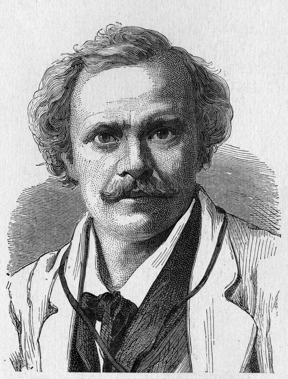 Portrett av Félix Nadar (1820 - 1910) - i "" Album of Science; berømte lærde; Store funn""" 1896. av French School