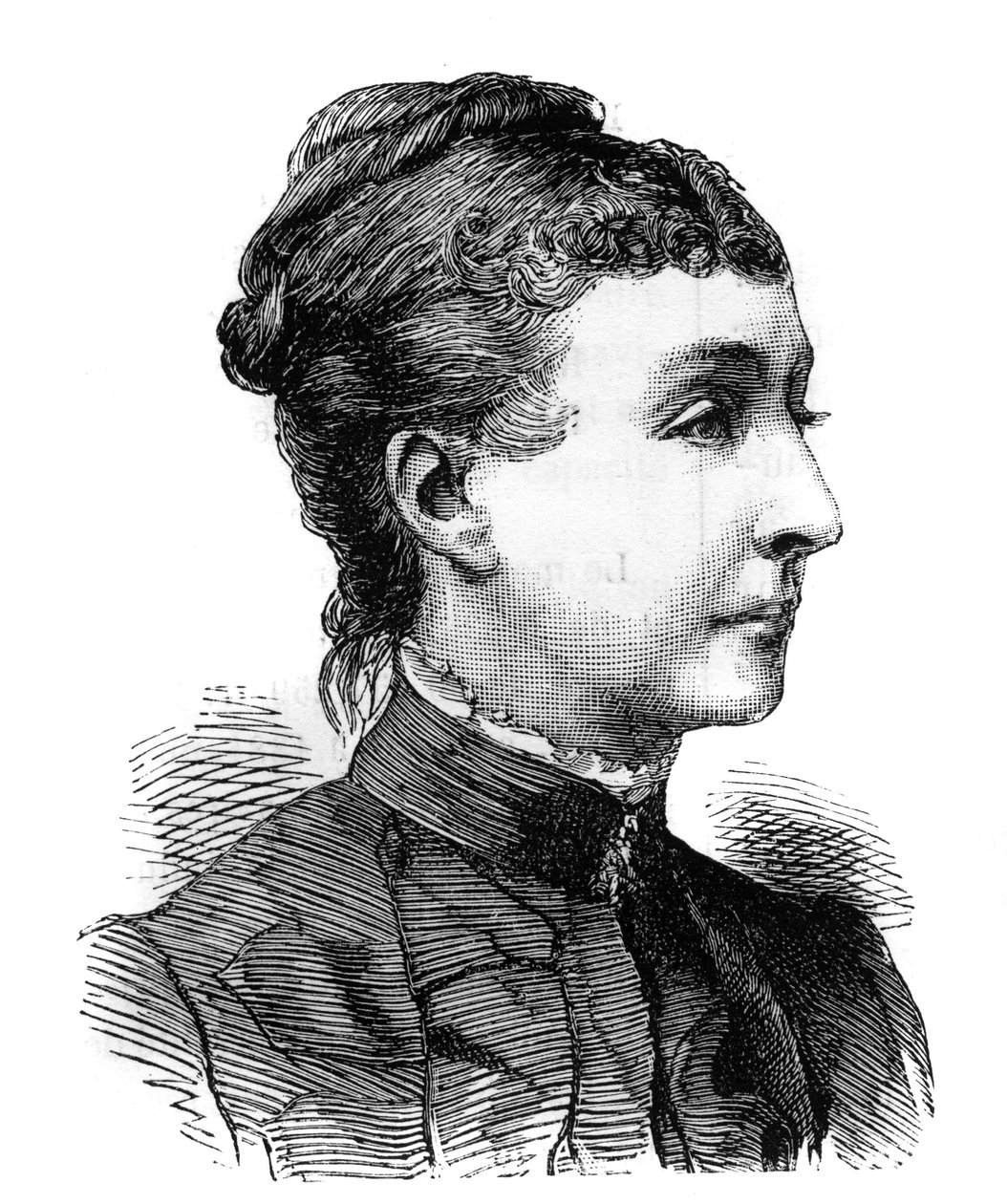 Portrett av Francoise Marie Amélie d