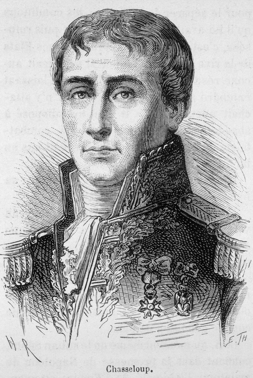 Portrett av François, Marquis de Chasseloup - Laubat, fransk general og ingeniør (1754 - 1833) - i "" L