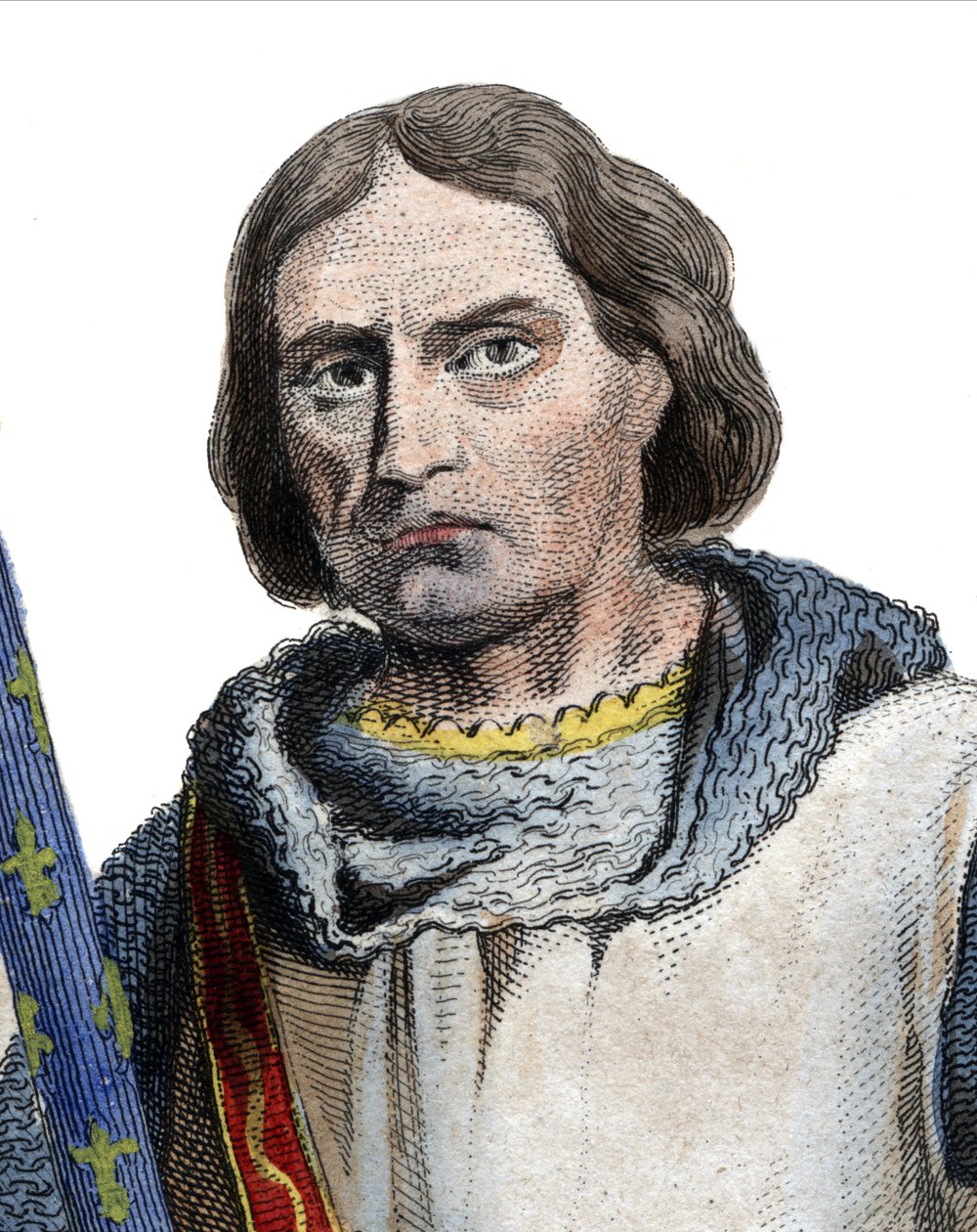 Portrett av Gaucher V de Chastillon (ca. 1249-1329), konstabel i Frankrike. av French School