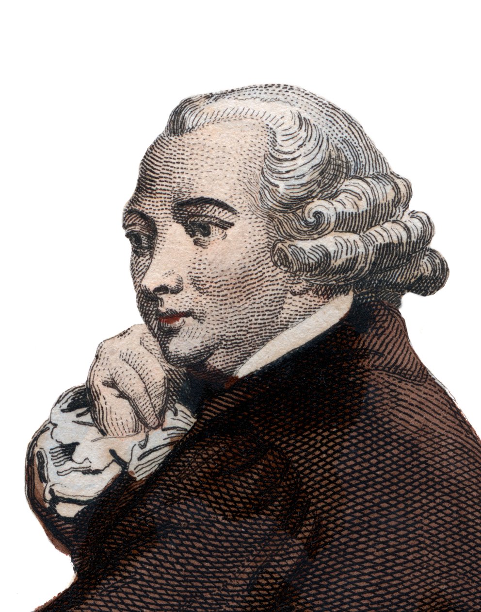 Portrett av Guillaume Chretien de Lamoignon de Malesherbes (1721-1794), fransk statsmann og minister. av French School