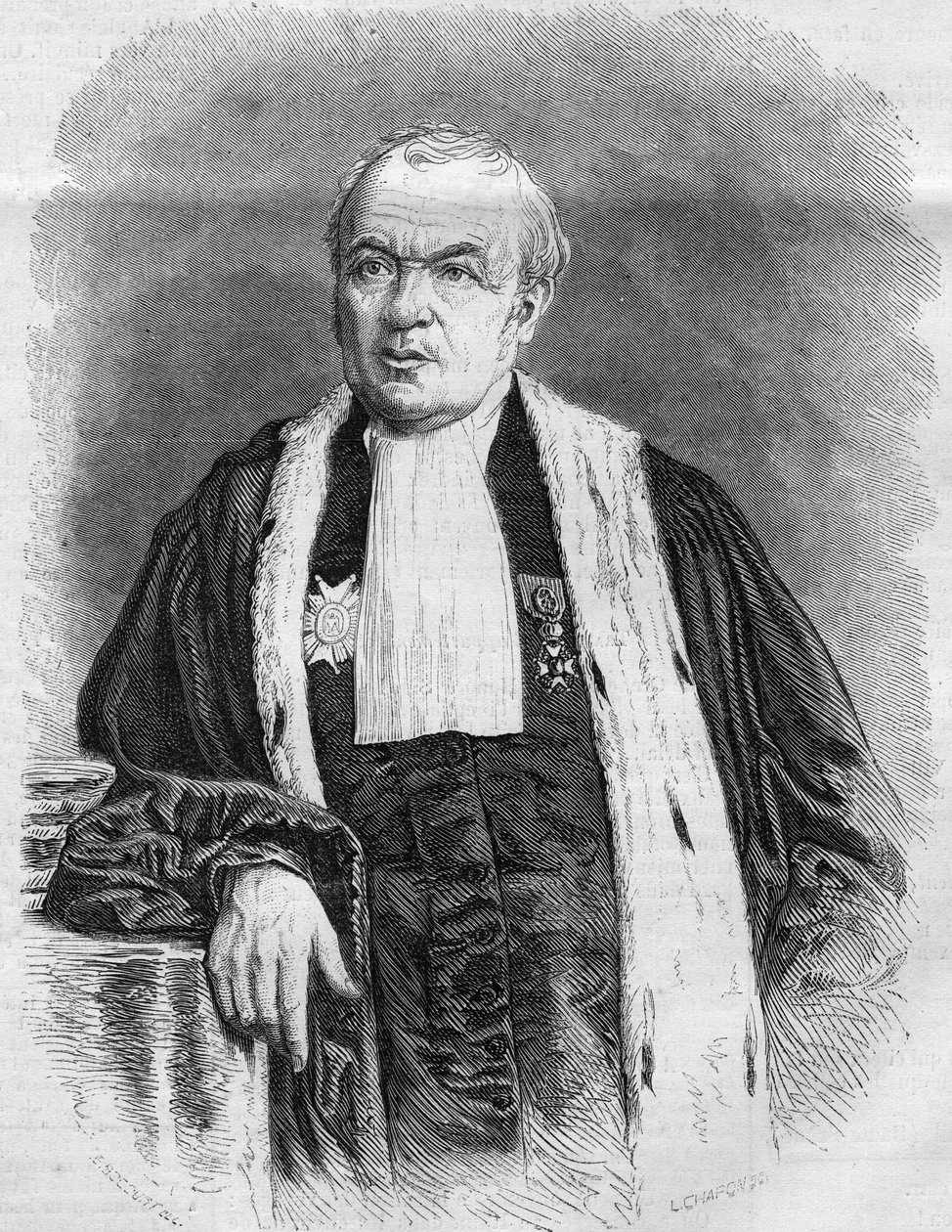 Portrett av Gustave Louis Chaix d