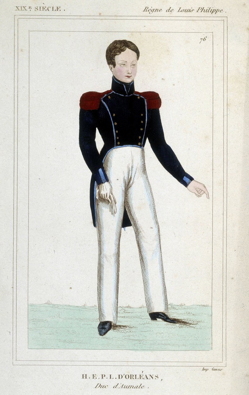 Portrett av Henri Eugene Philippe Louis d