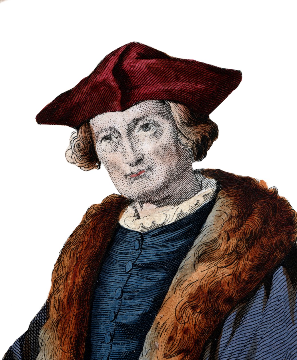 Portrett av Jacques Auguste de Thou (Thuanus) (1553-1617), president for parlamentet i Paris. av French School