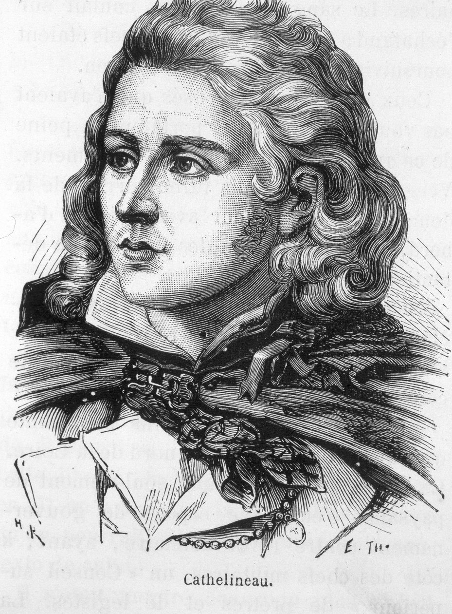 Portrait of Jacques Cathelineau (1759 - 1793), Vendée chef - in “” L
