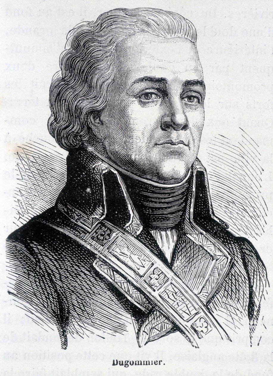 Portrett av Jacques François Coquille dit Dugommier, fransk general (1738 -1794) - i "" L