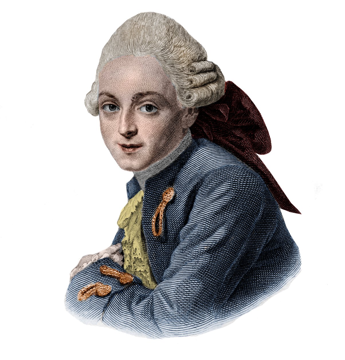 Portrett av Jean-Louis Archange (1750-1832), fransk arkitekt. av French School